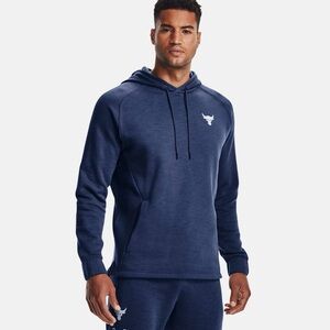 Under Armour Project Rock blue hoodie